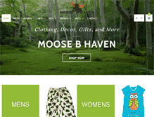 Tablet Screenshot of moosebhaven.com